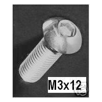 20 off M3 x 12 Hex Socket Button Head Screws