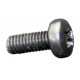 25 M6 Black Screw for rack cage fixing
