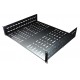 2U 19 inch Standard Rack Shelf  390mm flat pack design