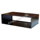 3U 19" stackable rack cabinet case 300mm