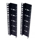 6U DOUBLE HOLE RACK STRIP