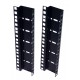 6U DOUBLE HOLE RACK STRIP PAIR