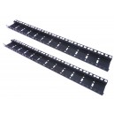 12U DOUBLE HOLE RACK STRIP