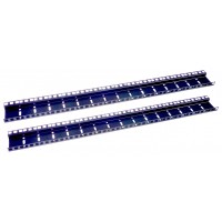 16U DOUBLE HOLE RACK STRIP PAIR