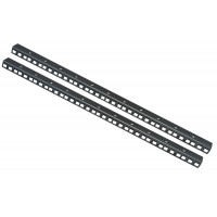 12U RACK STRIP RAILS PAIR