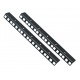 6U RACK STRIP Rail Bars PAIR