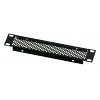 1U 9.5 inch Half-Rack Perforated Vented Blank Panel