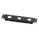 1U 9.5 inch Half-Rack 3 XLR Hole Panel