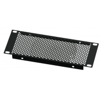 2U 9.5 inch Half-Rack Perforated Vented Blank Panel