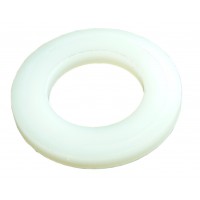 50 M3 White/Opaque Nylon Washers 7mm O/D 0.6 thickness