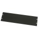 4U rack black aluminium 19 inch blanking panel