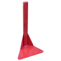 Red Free standing Corner Fire extinguisher support stand 610mm