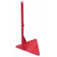 Red Free standing Fire extinguisher support stand 610mm