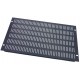 6U 19 inch Vented  slotted blanking  panel.