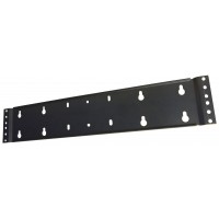 2U Wall mount fixing adapter back plate for 435mm rack cabinets