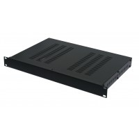 1U 19 inch rack mount 300mm vented top and sides enclosure chassis case