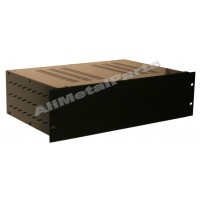 3U 19 inch 300mm rack mount vented enclosure chassis case