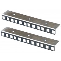 4U ZINC FINISHED RACK STRIP PAIR