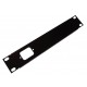 1U IEC C13 9.5 inch Half Rack Folded Front Panel