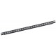 1/2U 19 inch Cable Tie Lacing Management  Rear Bar, or Vent Panel