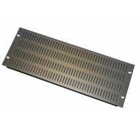 4U 19 inch Vented  slotted blanking  panel.