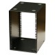 8U 9.5 inch Half-Rack 300mm Stackable Rack Cabinet