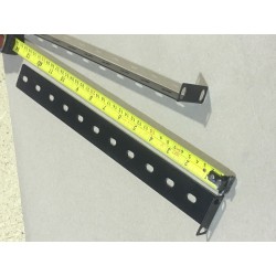 1U Rack Shelf  Rear support ears 345mm