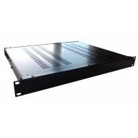 1U 19 inch 390mm rack mount vented enclosure chassis case