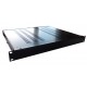 1U 19 inch 390mm rack mount vented enclosure chassis case