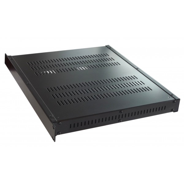 1U 19 inch 390mm rack mount vented enclosure chassis case 