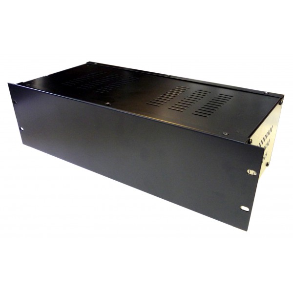 3U 19 inch 200mm rack mount vented enclosure chassis case 