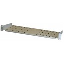 1U 19" Vented Rack Shelf