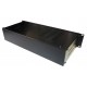 2U 19 inch 200mm rack mount vented enclosure chassis case