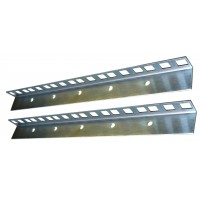 6U RACK STRIP ZINC PLATED 24 x 19mm