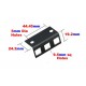 12U RACK STRIP RAILS