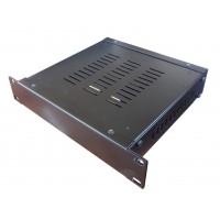 1U 9.5 inch rack mount 200mm vented enclosure chassis case