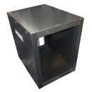 8u 10.5" Half Rack cabinet 435mm deep with handles