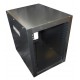 8u 10.5" Half Rack cabinet 435mm deep with handles