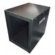 8u 10.5" Half Rack cabinet 435mm deep with handles