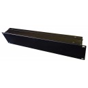 2U 19 inch rack mount 50mm non vented enclosure chassis case