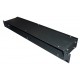 1U 19 inch rack mount 100mm non vented enclosure chassis case