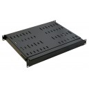 1U 19" Adjustable Rack Shelf