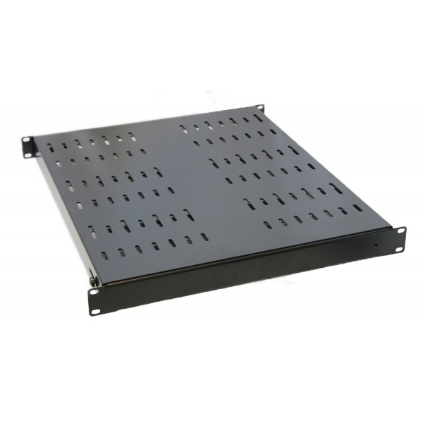 1U 19 inch Adjustable Server Rack Shelf 530mm to 1005mm