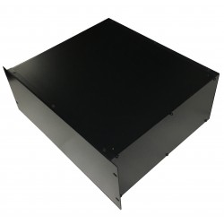 4U 19 inch 390mm rack mount non vented enclosure chassis case