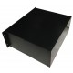 4U 19 inch 390mm rack mount non vented enclosure chassis case