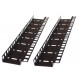 8U DOUBLE HOLE RACK STRIP PAIR