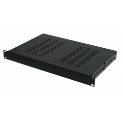 1U 19 inch rack mount 250mm enclosure vented chassis case