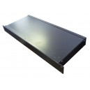 1U 19 inch rack mount 200mm non vented enclosure chassis case