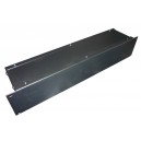 2U 19 inch rack mount 100mm non vented enclosure chassis case