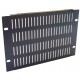 4U 10.5 inch Half-Rack Slotted Vented Blank Panel